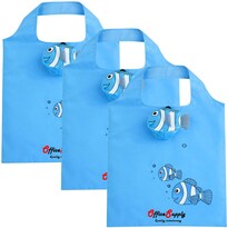 Bolsa Ecológica Office Supply Mxish-003 3 Piezas Azul