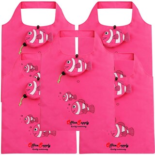 Foto 2 | Foto 2 | Bolsa Compacta Office Supply Mxkfy-005 5 Piezas Rosa