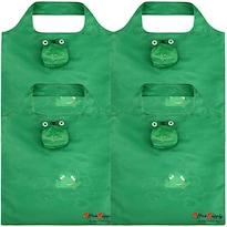Bolsa Para Supermercado Office Supply Mxogb-004 4 Piezas Verde