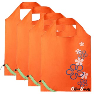 Foto 2 | Foto 2 | Bolsa Para Supermercado Office Supply Mxtcu-004 4 Piezas Anaranjado