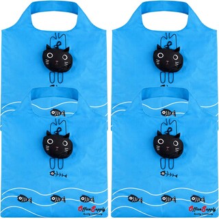 Foto 2 | Foto 2 | Bolsa Para Supermercado Office Supply Mxtgb-004 4 Piezas Multicolor