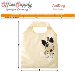 Foto 6 | Foto 6 | Bolsa Compacta Office Supply Mxobd-005 5 Piezas Beige