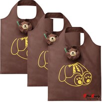 Bolsa Ecológica Office Supply Mxbze-003 3 Piezas Café