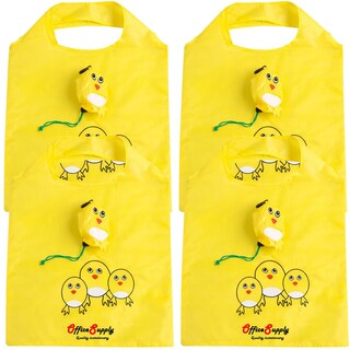 Foto 1 | Foto 1 | Bolsa Para Supermercado Office Supply Mxihc-004 4 Piezas Amarillo