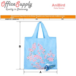 Foto 6 | Foto 6 | Bolsa Plegable Office Supply Mxbir-001 1 Pieza Multicolor