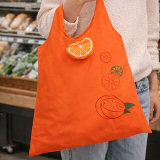 Foto 4 | Foto 4 | Bolsa Para Supermercado Office Supply Mxngx-004 4 Piezas Anaranjado