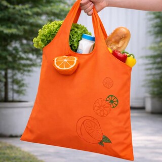 Foto 5 | Foto 5 | Bolsa Para Supermercado Office Supply Mxngx-004 4 Piezas Anaranjado