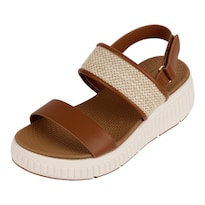 Sandalias Con Plataforma Rbcollection Café Para Mujer