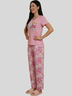 Foto 4 | Foto 4 | Pijama De 3 Piezas Mujer Pantalon Short Y Playera A Juego Pij-077-3 Diseño Unico Pijama De Mujer