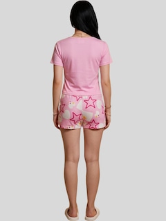 Foto 7 | Foto 7 | Pijama De 3 Piezas Mujer Pantalon Short Y Playera A Juego Pij-077-3 Diseño Unico Pijama De Mujer