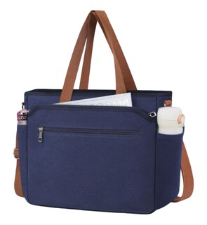 Foto 1 | Foto 1 | Bolso De Mano Impermeable Multifuncional De Lona Modelo Azul