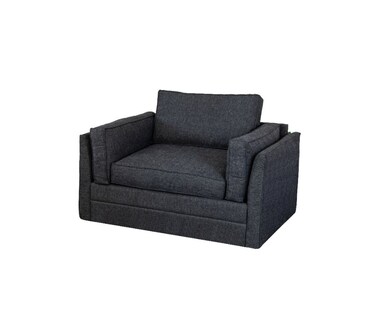 Foto 1 | Foto 1 | Sofá Cama M & E Muebles Cloe Gris Oxford Incluye Colchón