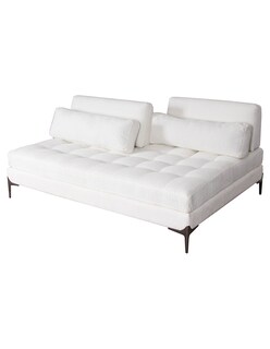 Foto 1 | Foto 1 | Sofá Cama M & E Muebles Gibra Blanco Sin Brazo