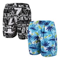 Traje Baño Para Hombre De Playa Short Bañador Secado Rapido Talla: Xl 2pcs Eo Safe Imports Esi-24314 Multicolor
