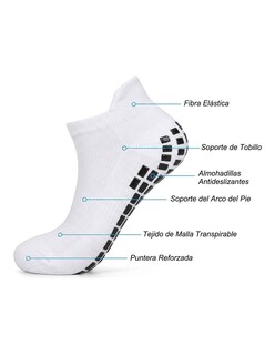 Foto 4 | Foto 4 | Par De Calcetines Antideslizantes Obi-one