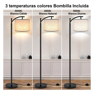 Foto 2 | Foto 2 | Lámparas De Piso Eo Safe Imports Esi-24424 Negro