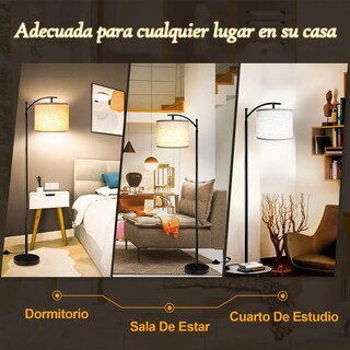 Foto 4 | Foto 4 | Lámparas De Piso Eo Safe Imports Esi-24424 Negro