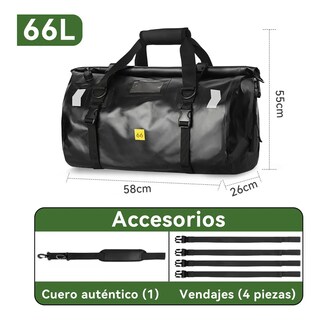 Foto 2 | Foto 2 | Mochila Impermeable Para Moto Y Auto Con Reflectores Eo Safe Imports Esi-24441 Negro