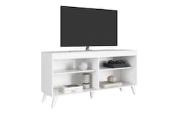 Centro de Entretenimiento Madik Blanco para TV de hasta 55 Pulgadas
