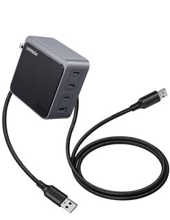 Foto 1 | Foto 1 | Cargador Ugreen 3 Puertos Usb C 1 Usb A 100w Con Cable Usb A C 3a 1m