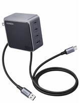 Cargador Ugreen 3 Puertos Usb C 1 Usb A 100w Con Cable Usb A A C 2m