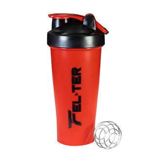 Foto 1 | Foto 1 | Vaso Mezclador Shaker Proteína Gym Batidor Acero Inoxidable 750ml rojo