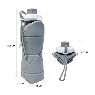 Foto 2 | Foto 2 | Botella De Agua Xtellar Térmica De Silicona