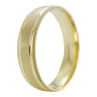 Foto 2 | Foto 2 | Argolla De Matrimonio Fonelli Ar14-101915 Oro Amarillo 14k 5mm Comfort-12.5
