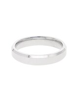 Anillo De Matrimonio Fonelli A10-b201954 Oro Blanco 10k 4mm Comfort-5.5