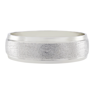 Foto 1 | Foto 1 | Argolla De Matrimonio Fonelli Ar14-b03306 Oro Blanco 14k 6mm Hueca-11.5