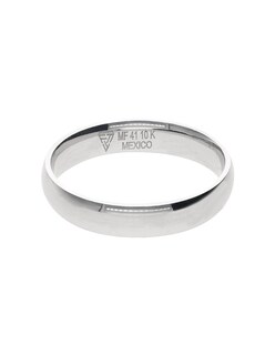 Foto 1 | Foto 1 | Anillo De Matrimonio Fonelli Ar10-b60504 Oro Blanco 10k 4mm Confort Elegante-7.5