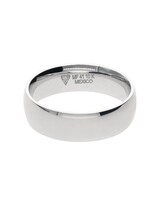 Anillo De Matrimonio Fonelli Ar10-b60506 Oro Blanco 10k 6mm Comfort Light Pulido-9