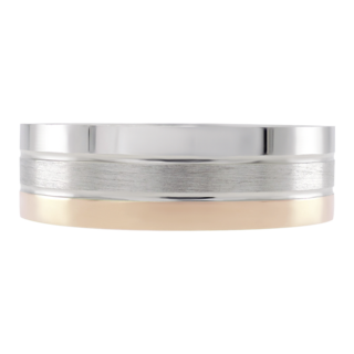 Foto 1 | Foto 1 | Anillo De Matrimonio Fonelli A14-b120905 Oro Amarillo Y Blanco 14k 5mm Confort-13