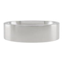 Anillo De Matrimonio Fonelli Ar14-b92536 Oro Blanco 14k 6mm Comfort Pulido-13