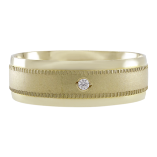 Foto 1 | Foto 1 | Anillo De Matrimonio Fonelli Ar14-100136 Oro Amarillo 14k Comfort 6mm Con Zirconia-8