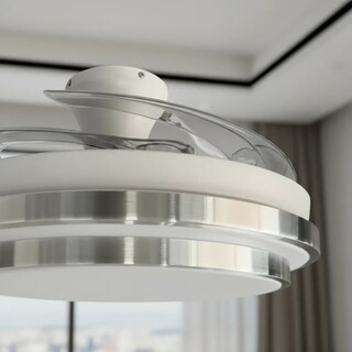 Foto 2 | Foto 2 | Ventilador De Techo Led 72w 3 Tonos Atenuable 6 Veloc Blanco