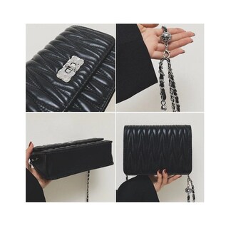 Foto 3 | Foto 3 | Bolso De Hombro Crossbody Para Mujer Negro