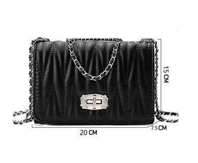 Foto 4 | Foto 4 | Bolso De Hombro Crossbody Para Mujer Negro