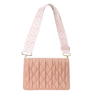 Foto 3 | Foto 3 | Mariconera Para Dama Rosa Diamante Sintetico Mini Andalucia Nueva Imagen