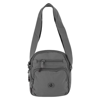 Foto 1 | Foto 1 | Mariconera Para Dama Gris Poliester Sintetico Shira Nueva Imagen