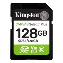 Kingston Memoria Sd 128gb Sdxc 150mb/s C10 Canvas Select Plus Gen3 Sds3/128gb