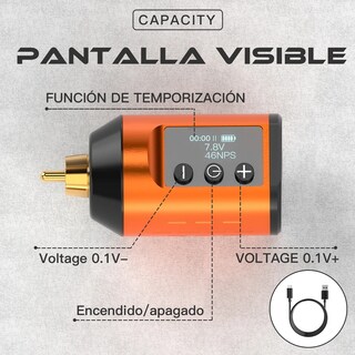 Foto 2 | Foto 2 | Kit Máquina Inalámbrica 10000 Rpm Eo Safe Imports Esi-24574 Naranja