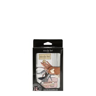 Foto 5 | Foto 5 | Cartera Organizadora Nicole Lee Beige Compacta Emotion Ss26