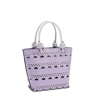 Foto 3 | Foto 3 | Set De 2 Piezas Nicole Lee Lavanda Bolsa Tote Y Crossbody Ss26