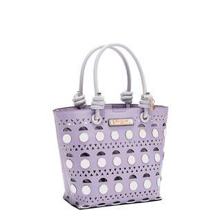 Foto 4 | Foto 4 | Set De 2 Piezas Nicole Lee Lavanda Bolsa Tote Y Crossbody Ss26