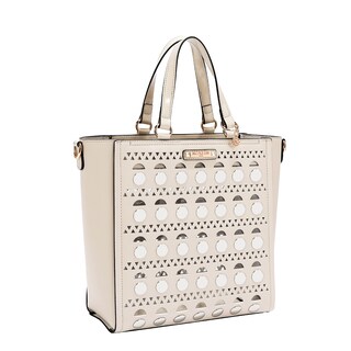 Foto 3 | Foto 3 | Bolsa Satchel Nicole Lee Beis Corte Laser De Moda Ss26