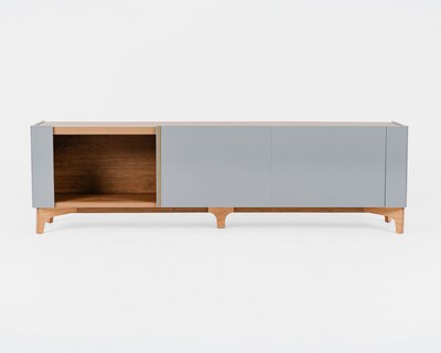 Foto 3 | Foto 3 | Mueble Mesa Para Tv Betim Gris Loomber