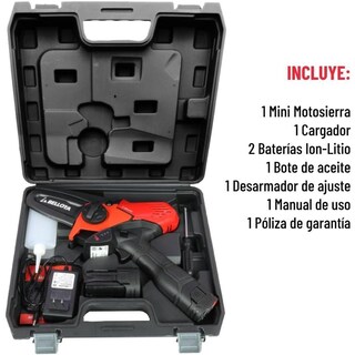 Foto 3 | Foto 3 | Mini Motosierra Bellota 4” 17v. Con Bateria. Modelo 7sierbat17v