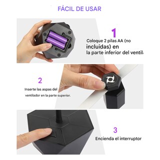 Foto 2 | Foto 2 | Trampa Eléctrica Para Moscas Y Mosquitos Recargable Base Con Luz Uv