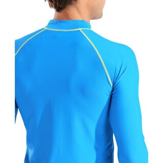 Foto 5 | Foto 5 | Rashguard Arena Graphic Manga Larga Para Hombre Azul